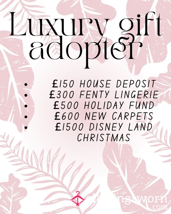 Adopt A Luxury Bill