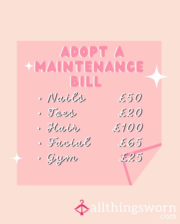 Adopt A Maintenance Bill