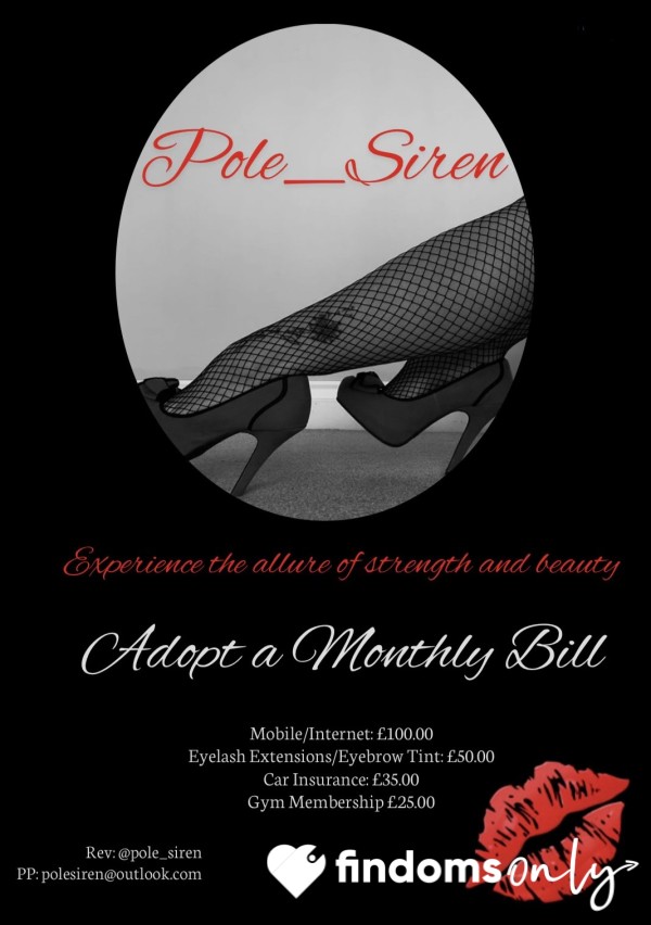 Adopt A Monthly Bill 💋