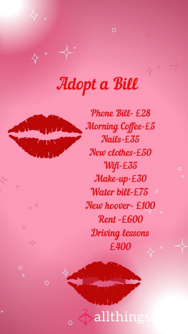💖 Adopt A Bill For Miss Evangeline 💖