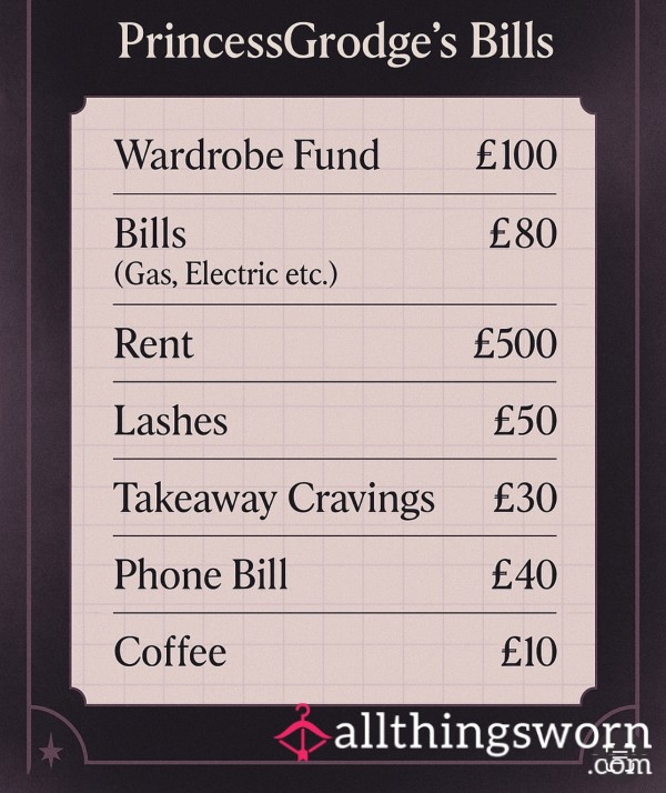 Adopt A Princesses Bill 💷