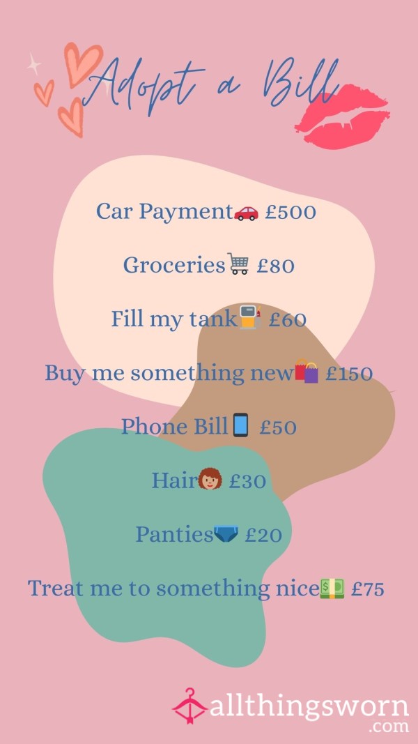 ADOPT MY BILL💵💋