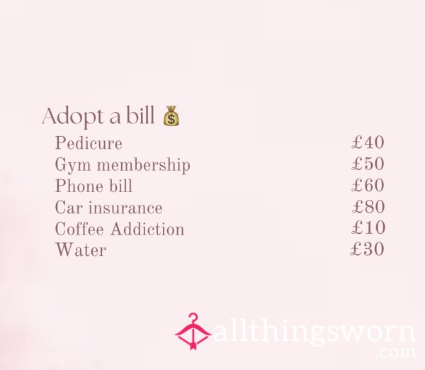 Adopt My Bills