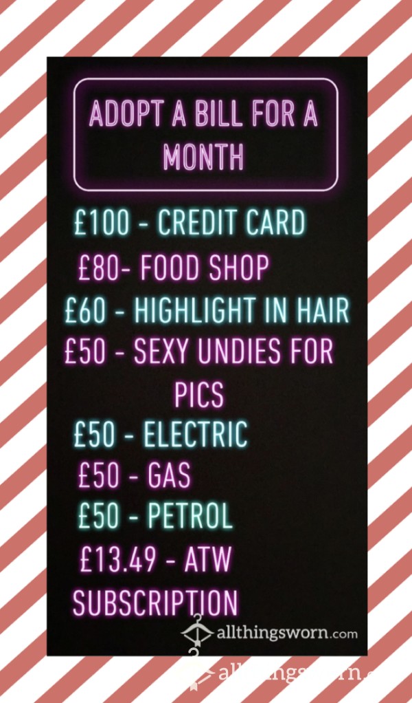 💰🧾 Pay One Of My Bills For The Month You Worthless LOSER