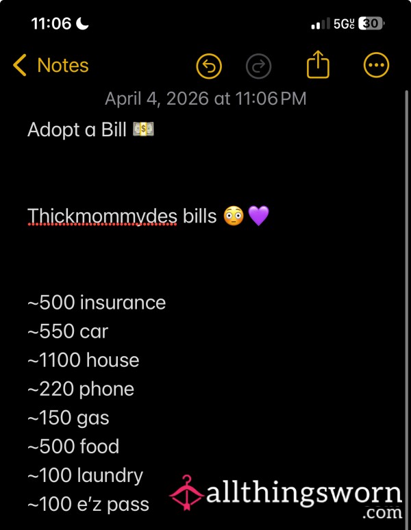 💜Adopt One Of Momma Bills 💸