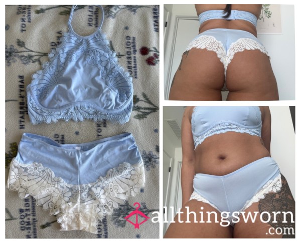 Adorable Blue Flirty Set