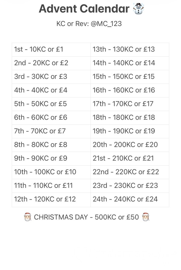 Advent Calendar