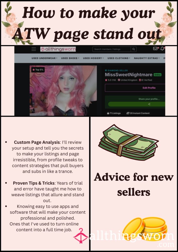 Advice For New Sellers 💸