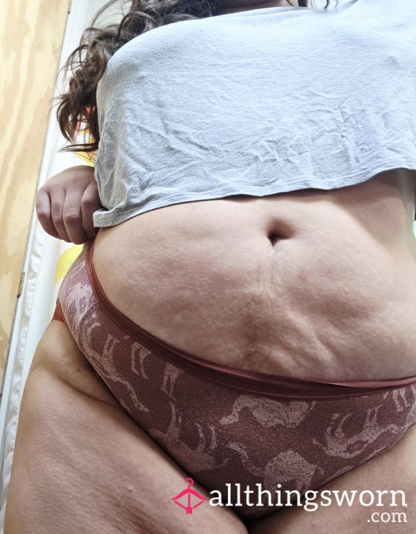 Aerie Well Worn Camel Panties