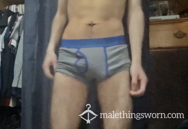 AERO - Cotton Boxer Briefs, Worn W/ Nut