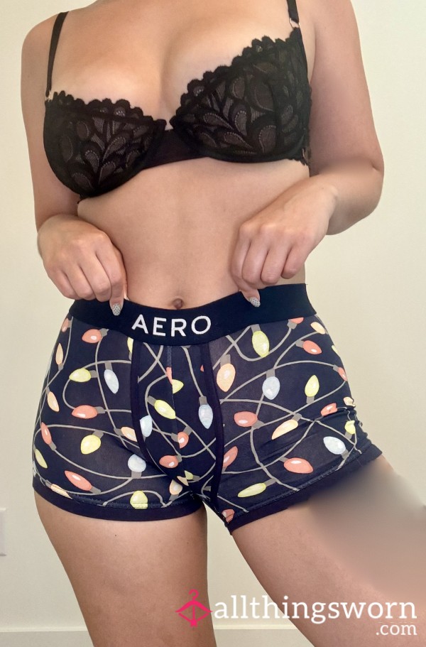 Men’s Navy Boxer Brief