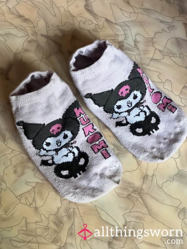 After 6.5 Miles Sea Run 💜 Scented Kuromi Socks