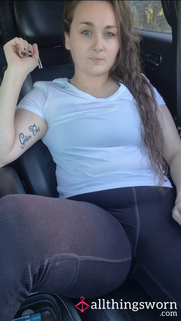 After Gym Car Masturbating With Bu*t Plug