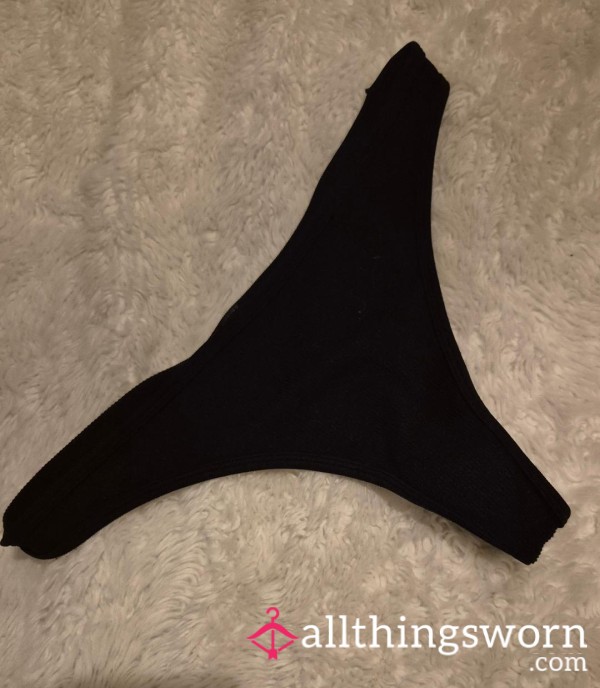 After My 5 Mile Run This Afernoon, In The Glorious Sunshine, I Thought There Is Surley Some One In Need To My Black Jucy Thongs