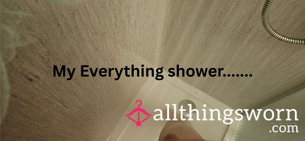 After My Everything Shower. The Most Nudity You Will See From Me!