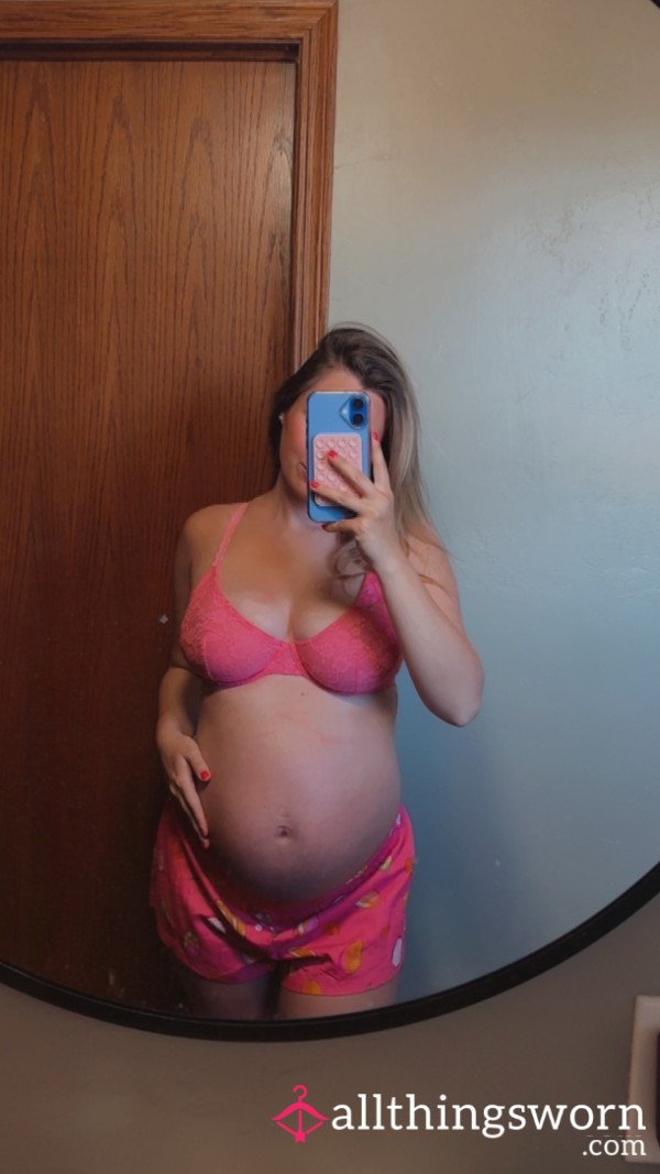 After Shower Pregnancy Tease Pics