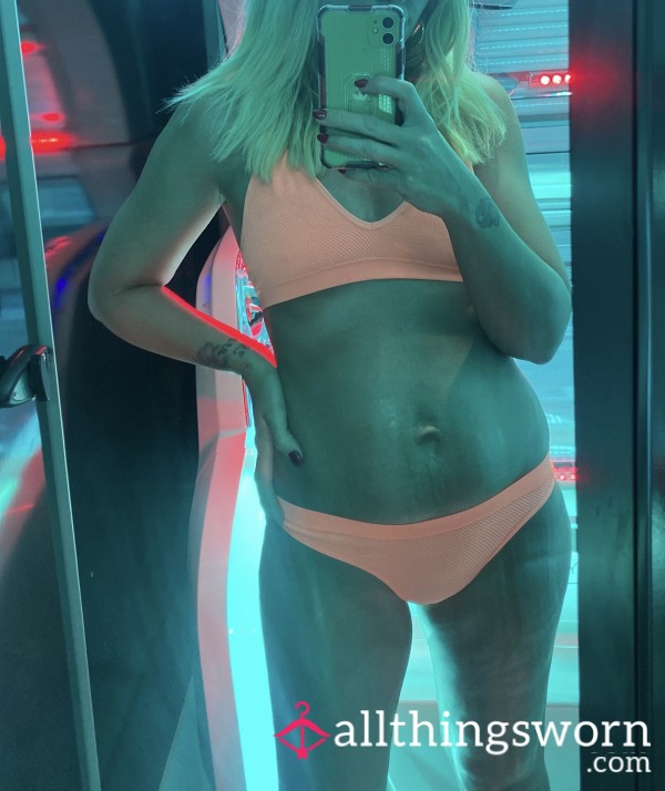 After Tanning Thong Set