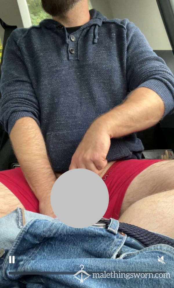After Work Jerk In Van