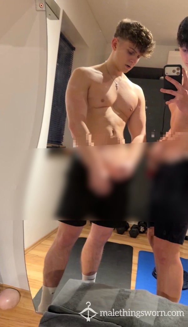 After Working Out With My Bro, The Best Thing To Do Is Just Jerk Off. Full 6 Min Video 😈💦🔥