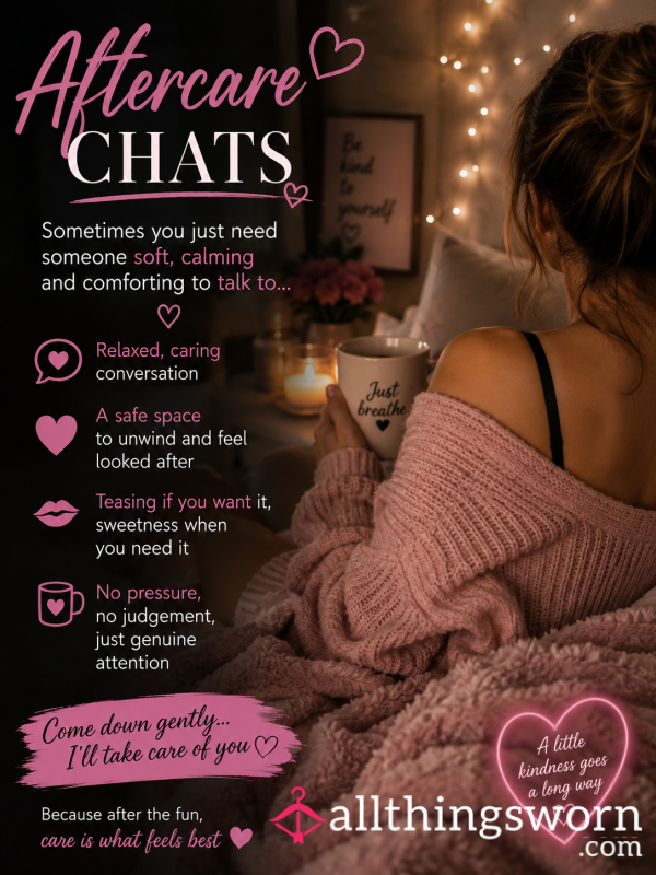💌 Aftercare Chats 💌