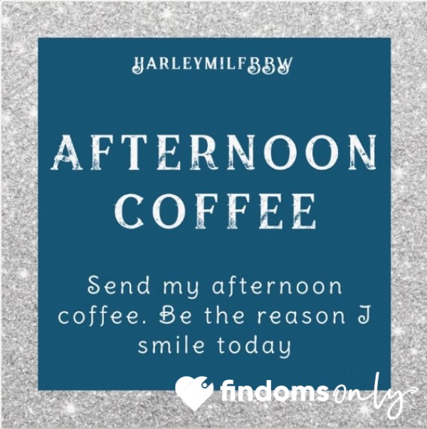 Afternoon Coffee