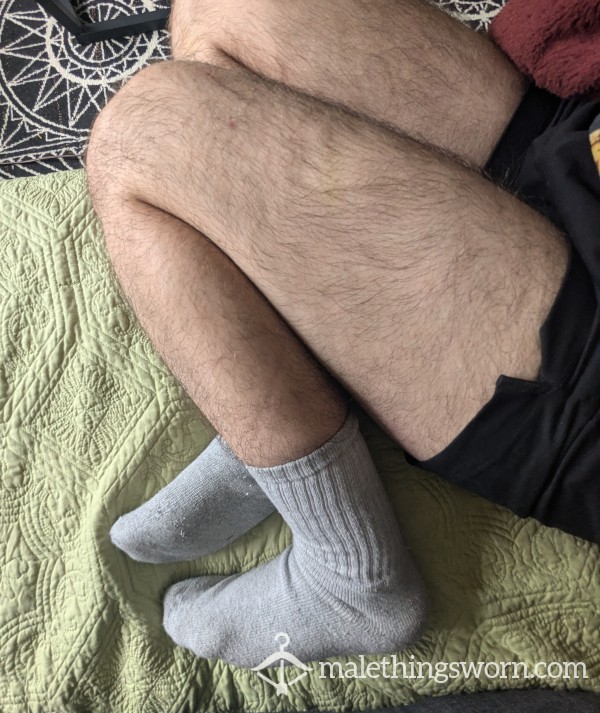Aged Grey Socks