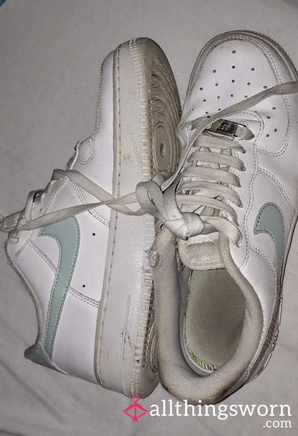 Air Force 1s That’ve Seen It All  Long Walks, Sweat, And Me