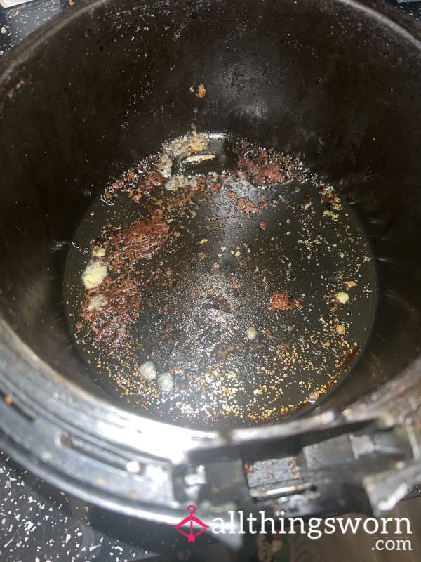 Air Fryer Scraps — Greasy Bottom Bits For My Hungry Pigs