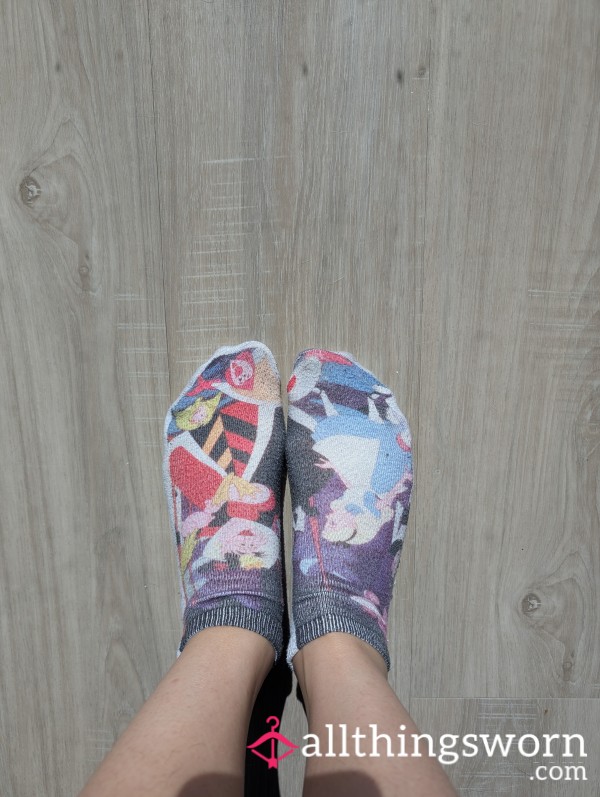 Alice In Wonderland Worn Socks