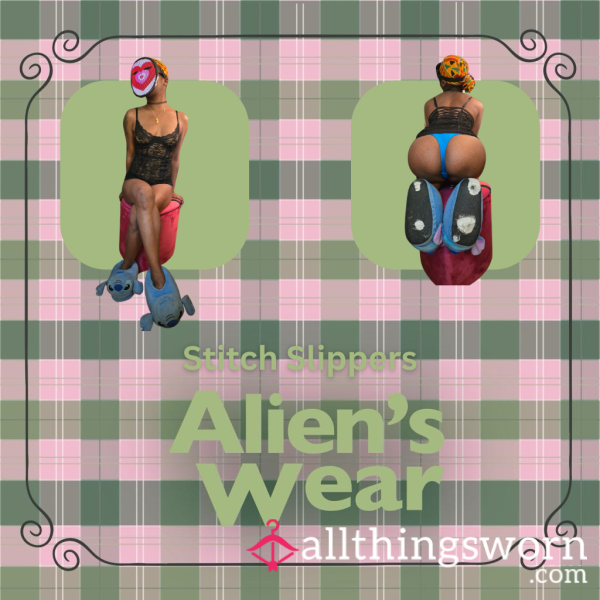 👽Alien's Wear: Stitch Slippers👽