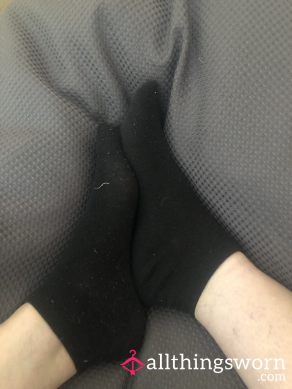 Black Ankle Socks