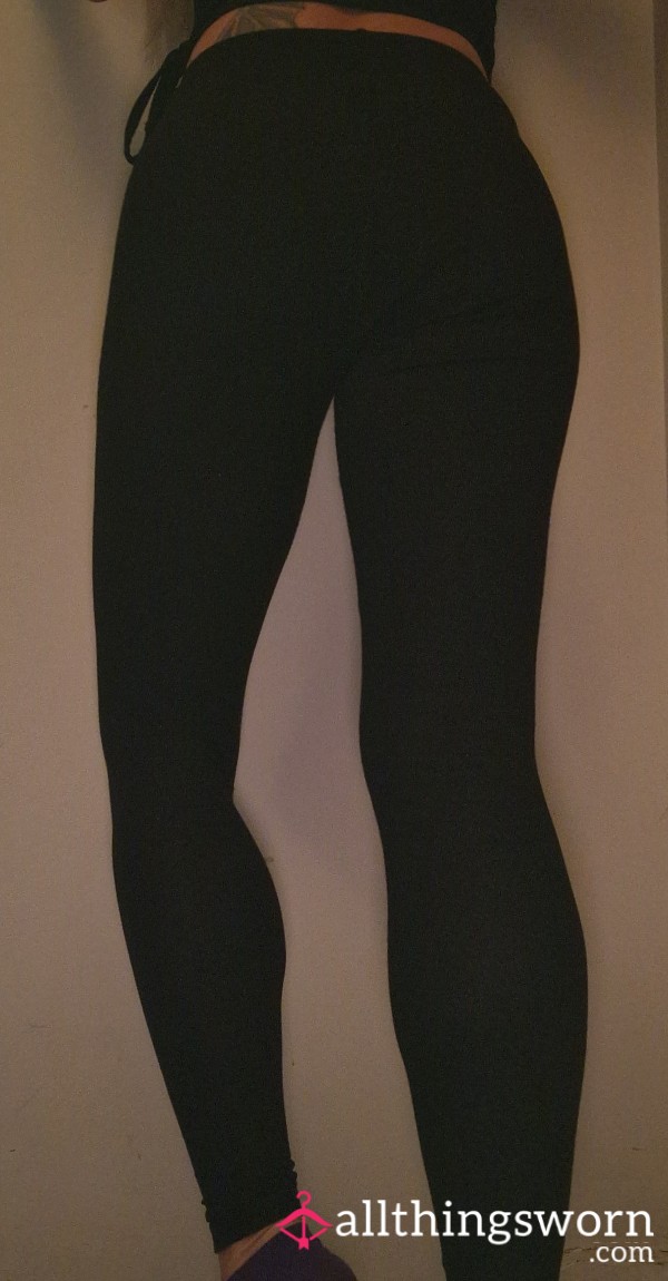 All Black Sweaty Leggings 🥵