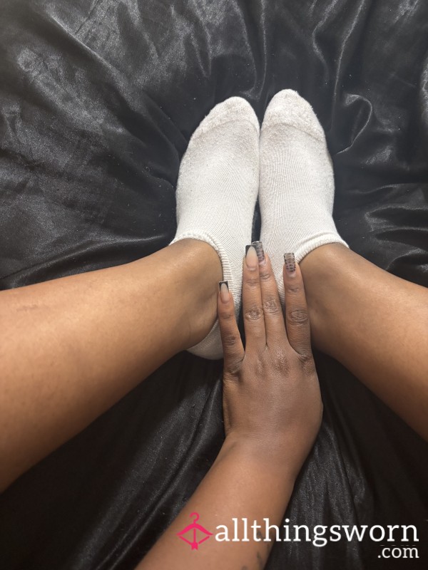 All-Day Worn White Socks 🤍🧦🔥