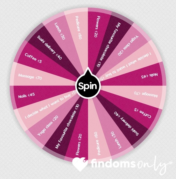 Some Of My Favourite Things 😍 • Spin The Wheel For A Treat For Goddess👸