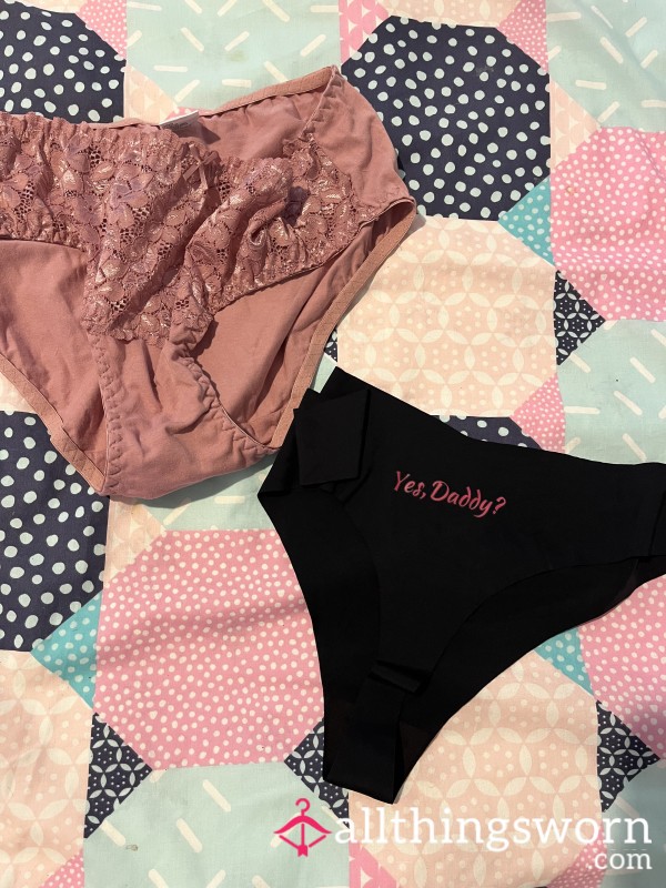 All My Panties $50 Free Postage (AUS)