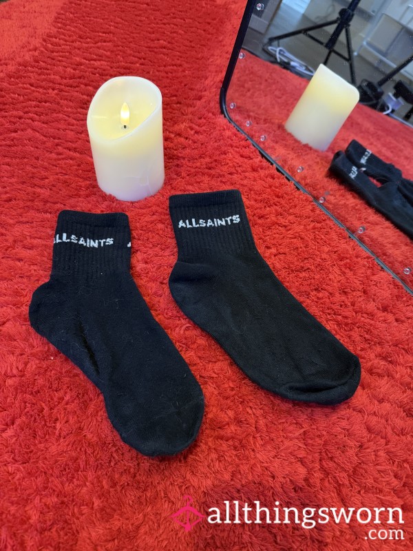 All Saints Socks Used 🧦 Size 3uk