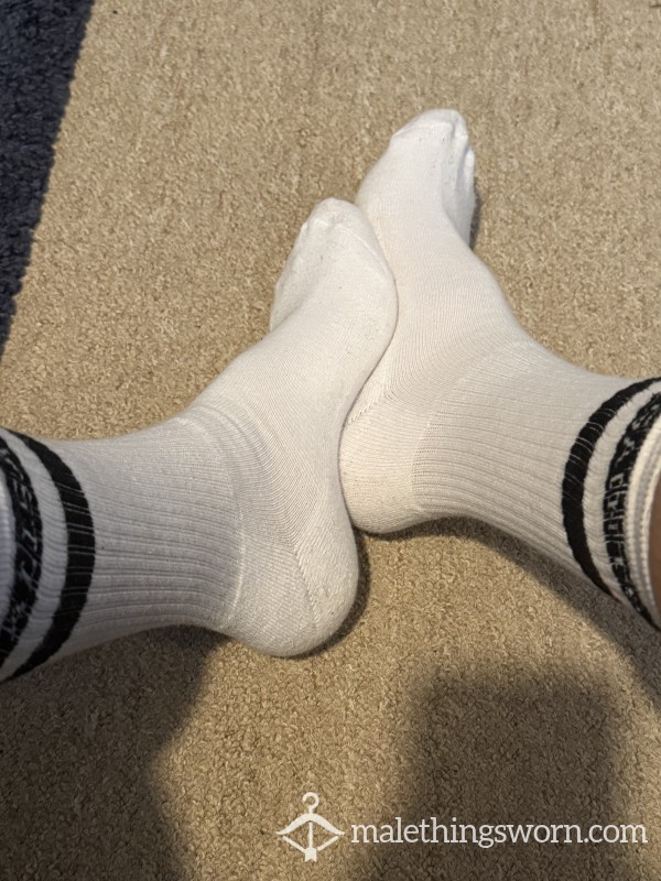 All Saints White Tube Socks (gym Worn)