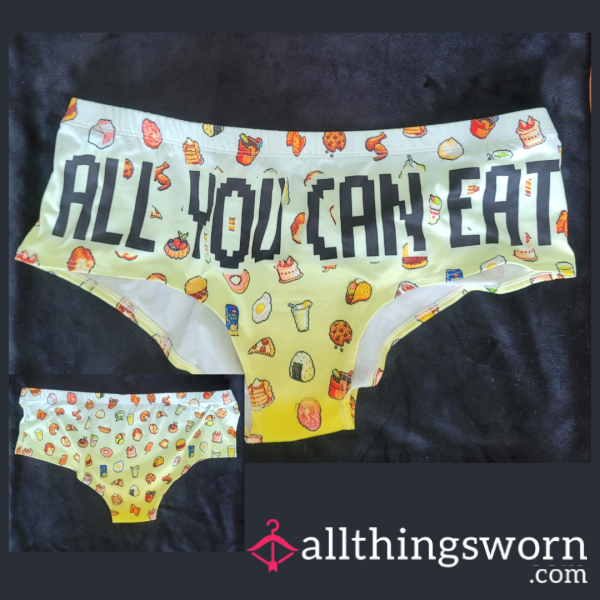 🍔🍟🍕 All You Can Eat Panties: Silky Smooth
