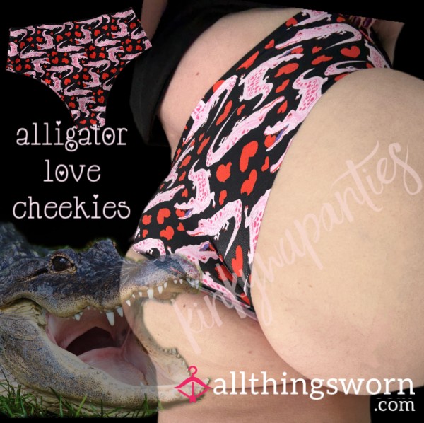 Alligator Love Cheekies - Includes 48-hour Wear & U.S. Shipping