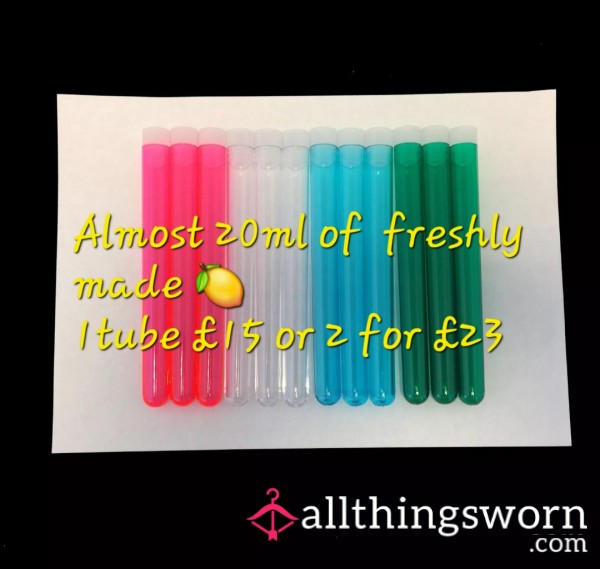 Almost 20ml 🍋🍋 Shot Tube😈