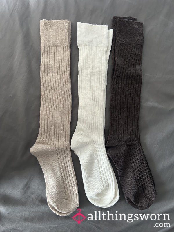 Almost Knee High Socks 🧦