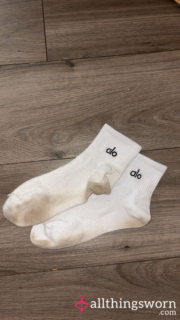 ALO Socks Worn 2 Days