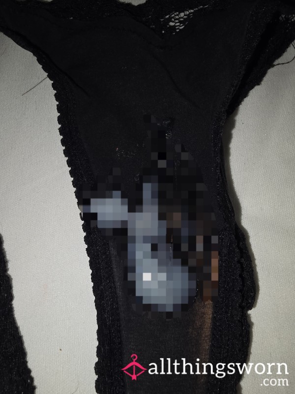 Daddy's C*m Filled Thongs 🤤