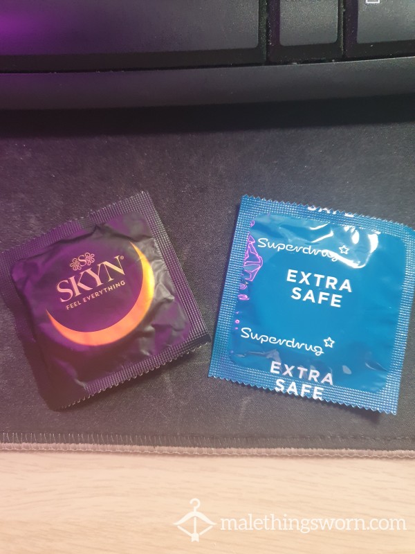 Alpha C*m - Used Condom