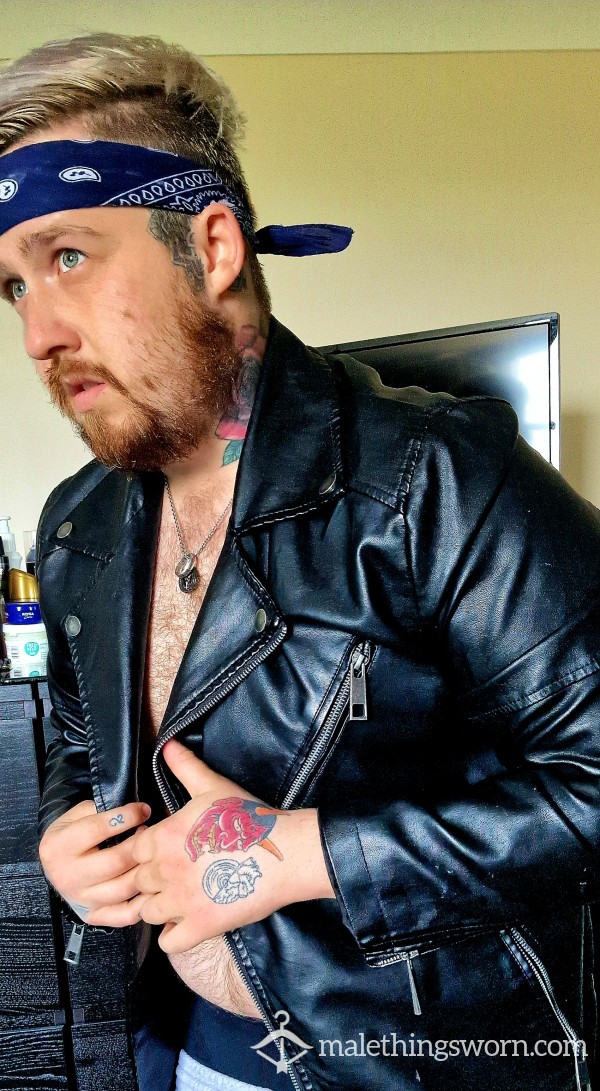 Alpha Doms Aged XL Leather Jacket 🧥