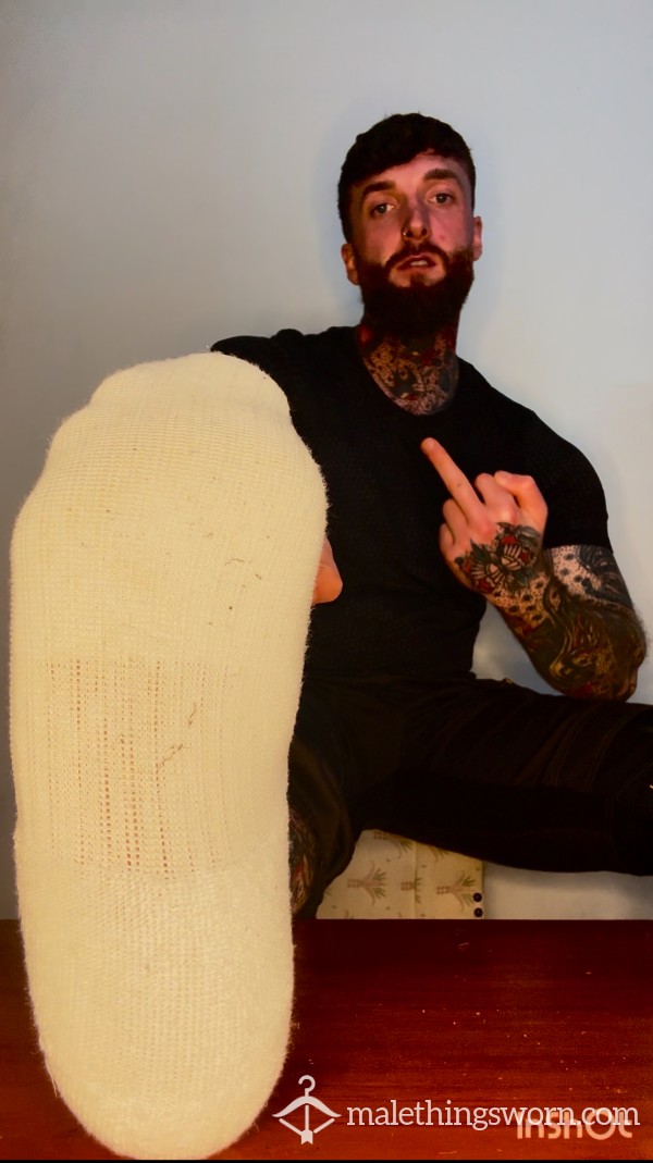 Alpha Foot Worship - 5 Min - Trainers, Socks, Soles 😈