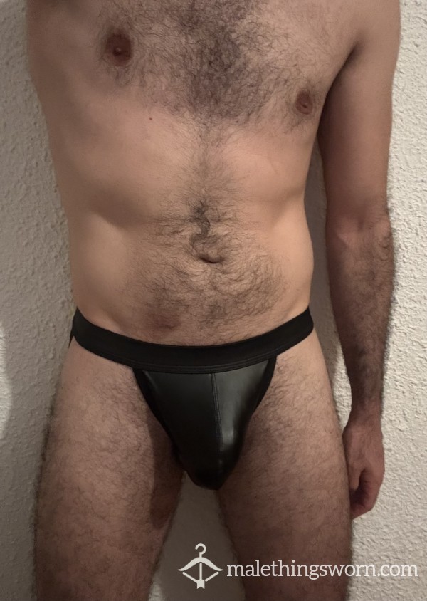 Alpha Male Leather Jockstrap