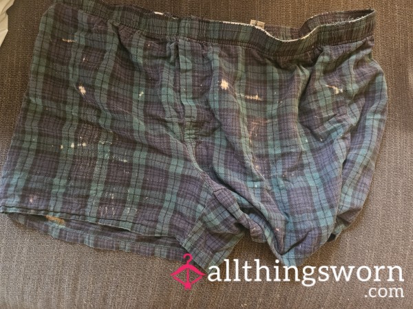 Alpha Plaid Ll Bean Boxers Extra Large