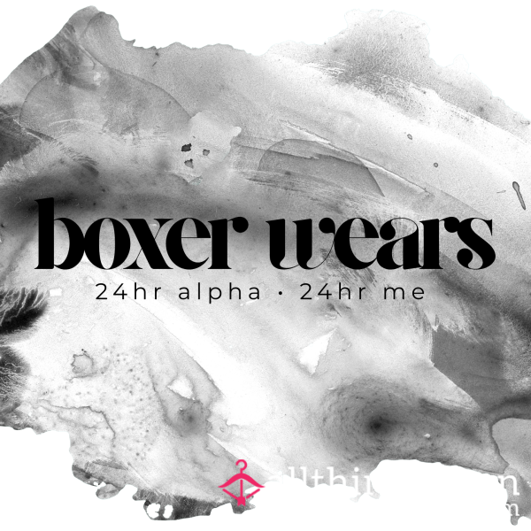 Alpha’s Boxers Wears. 48 Total Of Power Couple Scent