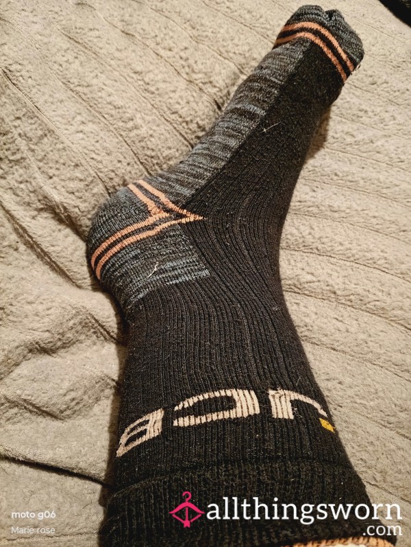 Alpha's Socks, Worn By Me